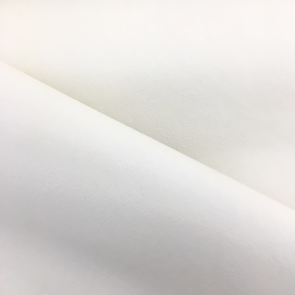 Plain Leatherette WHITE